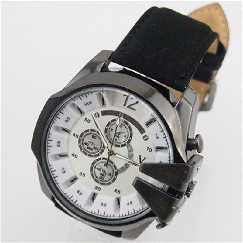 Man watches pin buckle strap style