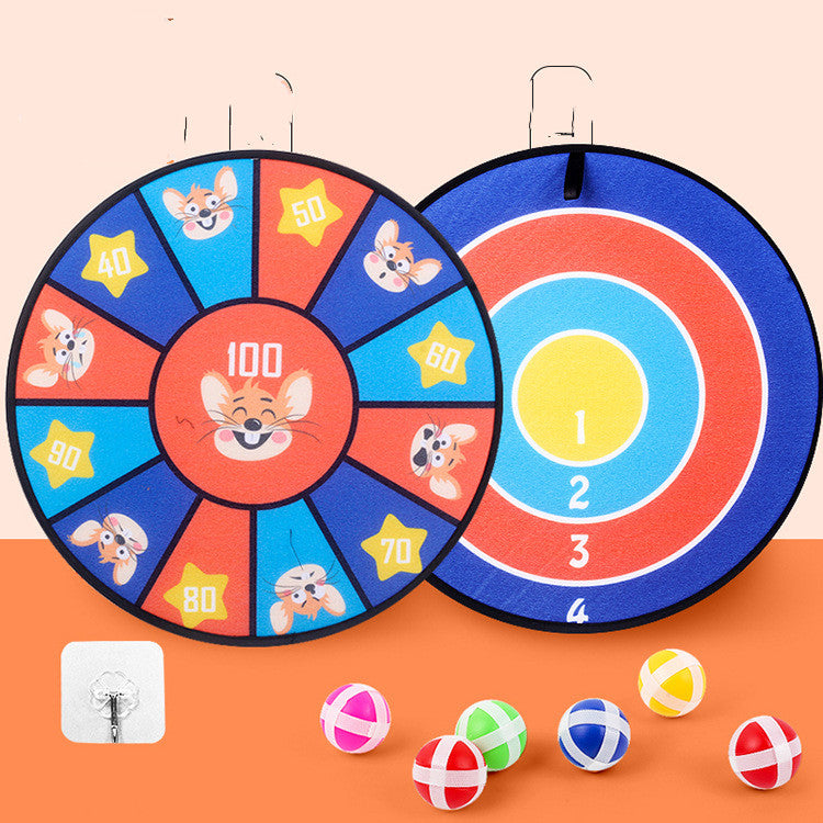 Kids Dart Board with Sticky Balls star shape