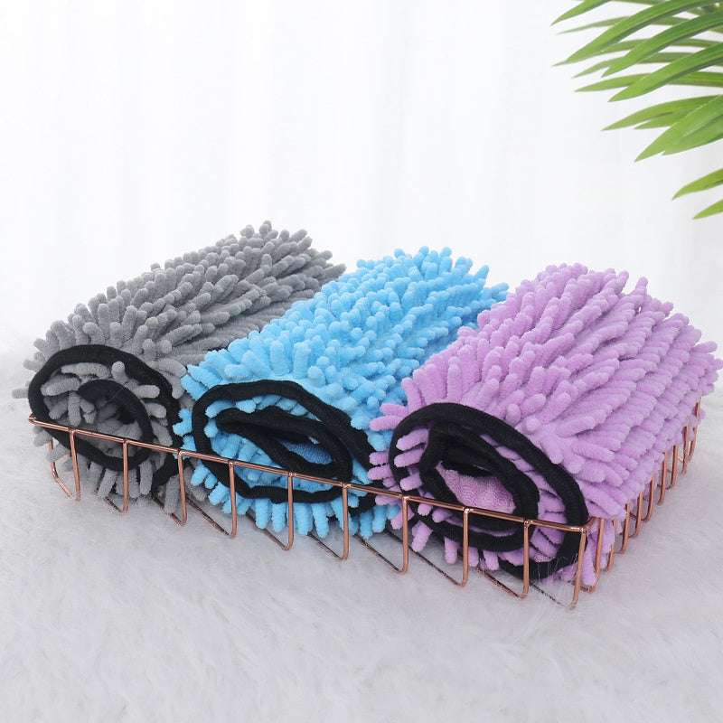 Dogs Cats Towels Super Absorbent Bathrobe Microfiber Quick-Drying