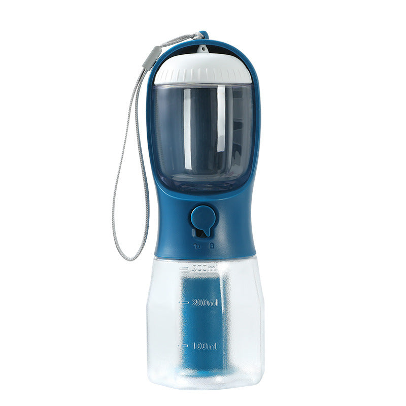 Dog Water Cup Drinking Food Garbage Bag Three-in-one Portable Pet Cups