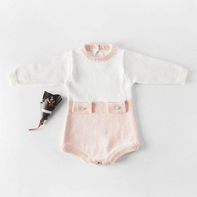 Woolen sweater and crawl clothes