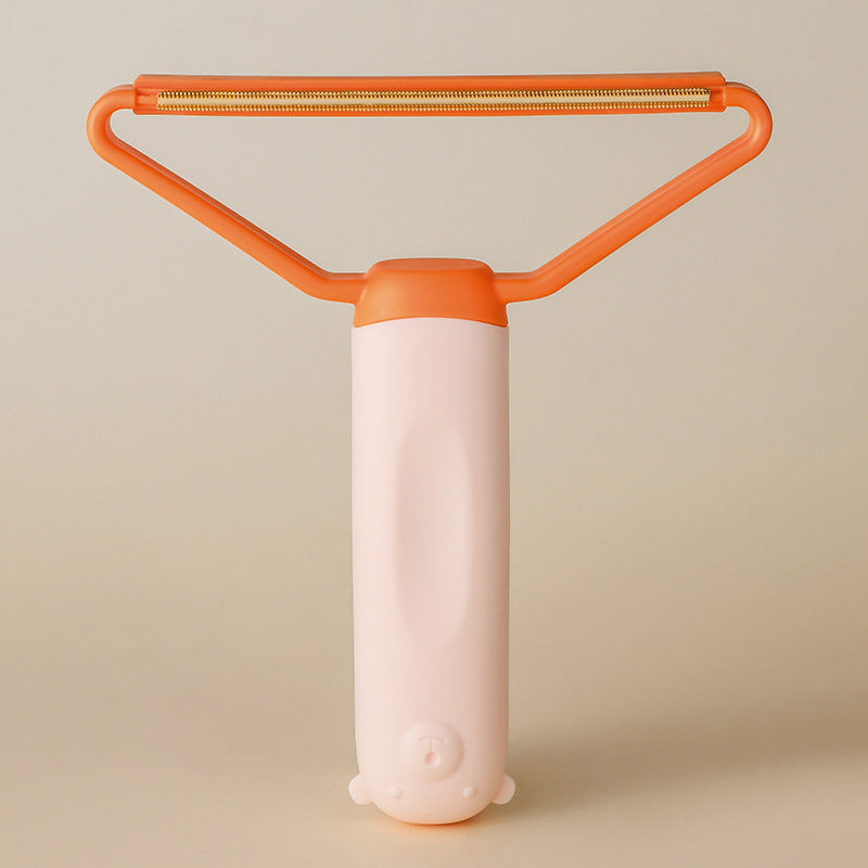 Pet Cat Dog Hair Remover Comb Double-sided Sofa Clothes Shaver Lint Rollers For Cleaning