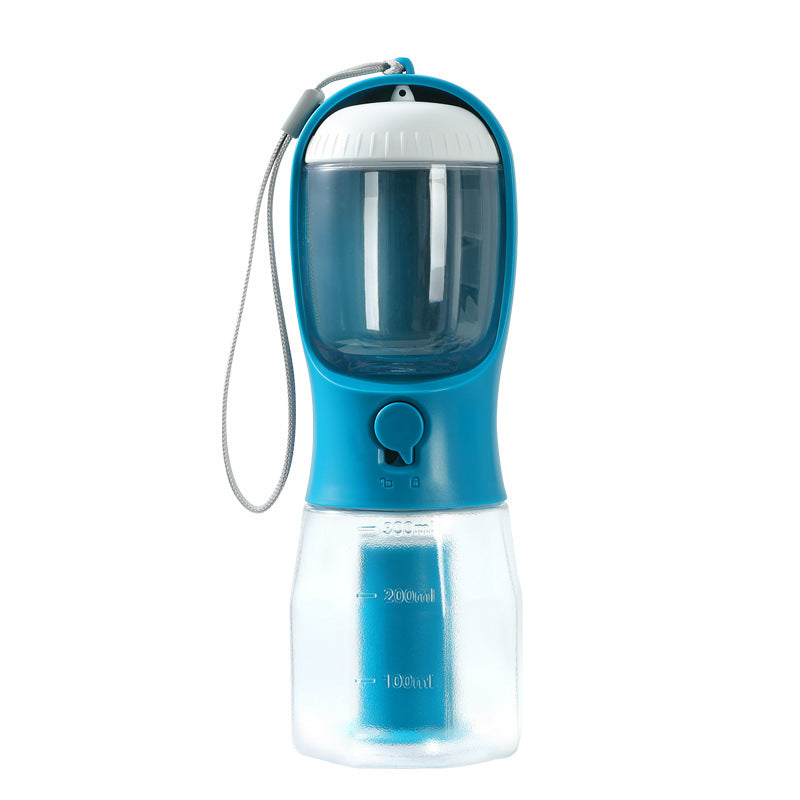 Dog Water Cup Drinking Food Garbage Bag Three-in-one Portable Pet Cups