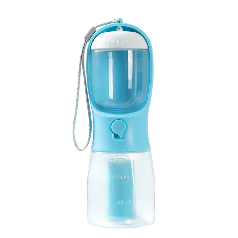 Dog Water Cup Drinking Food Garbage Bag Three-in-one Portable Pet Cups
