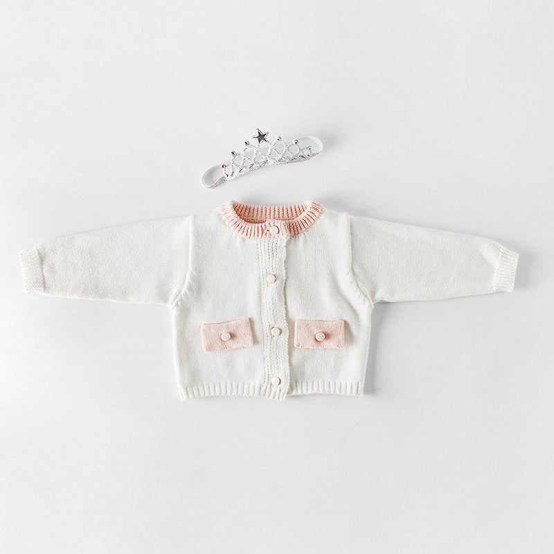 Woolen sweater and crawl clothes