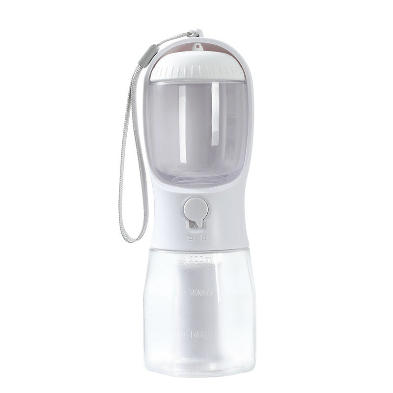 Dog Water Cup Drinking Food Garbage Bag Three-in-one Portable Pet Cups