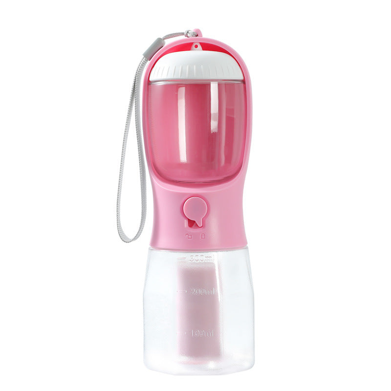Dog Water Cup Drinking Food Garbage Bag Three-in-one Portable Pet Cups