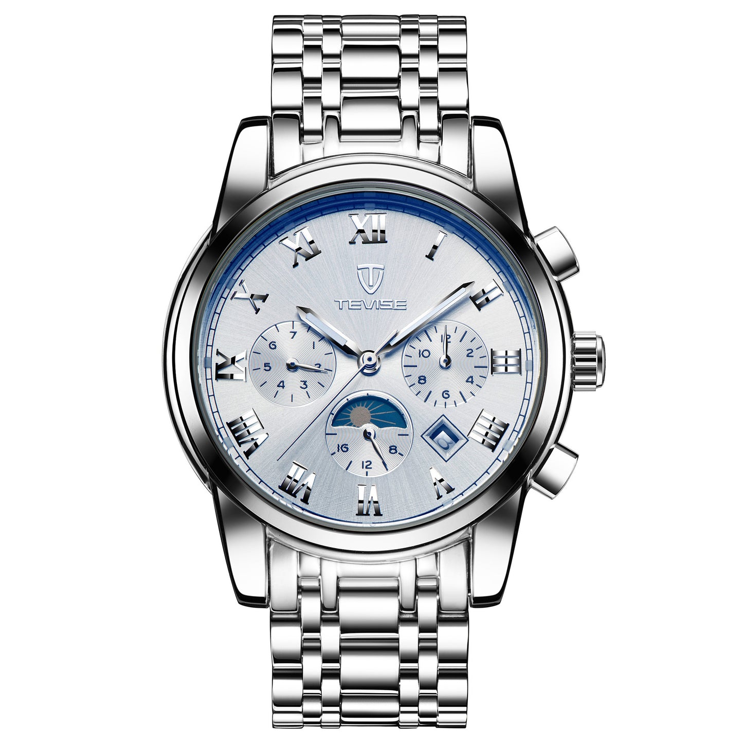 Multifunctional automatic mechanical  men's watches, waterproof leisure