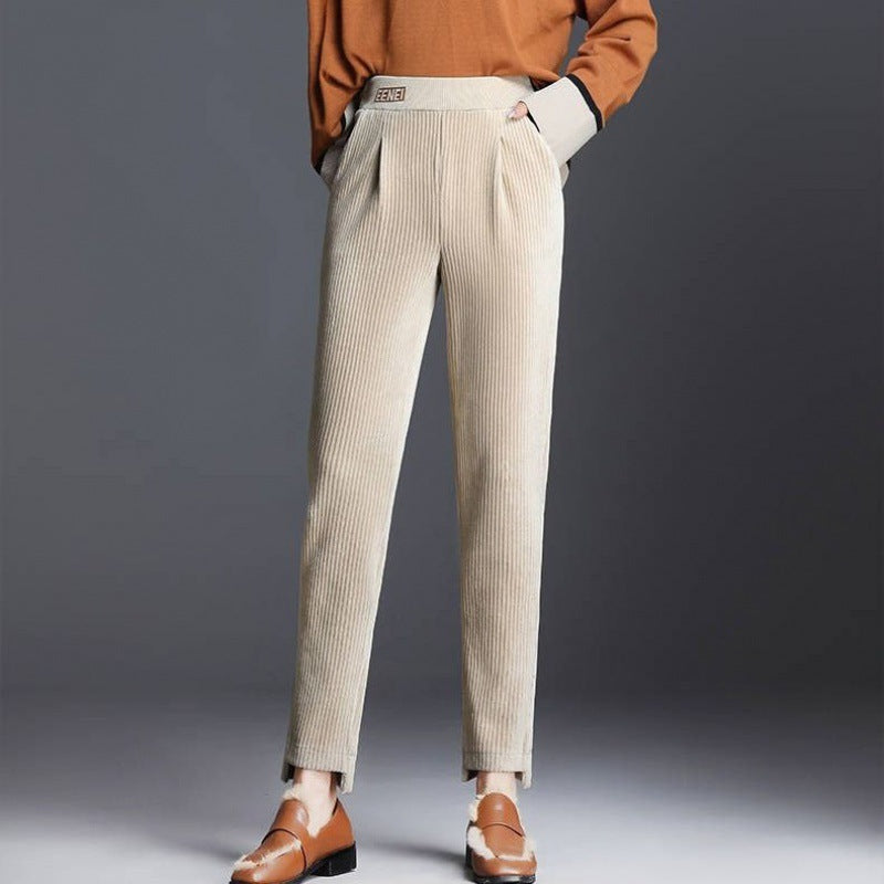 Pants Women New Korean Version Of Loose Pants Feet Harem Women's Nine-Point