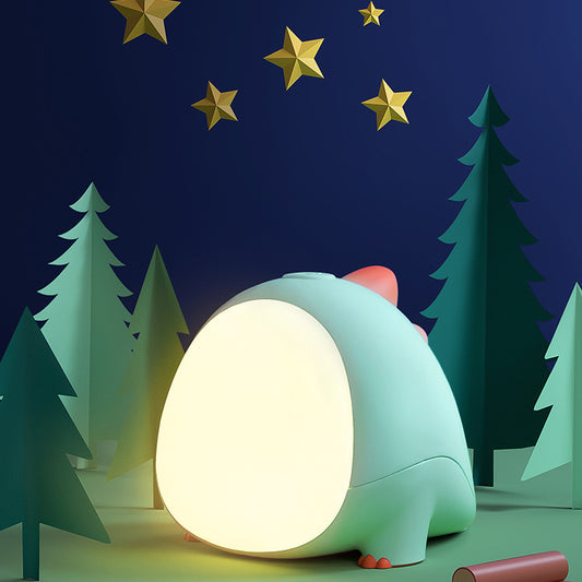 Dinosaur Silicone Night Light Children's Bedroom Cartoon Cute Atmosphere Lamp