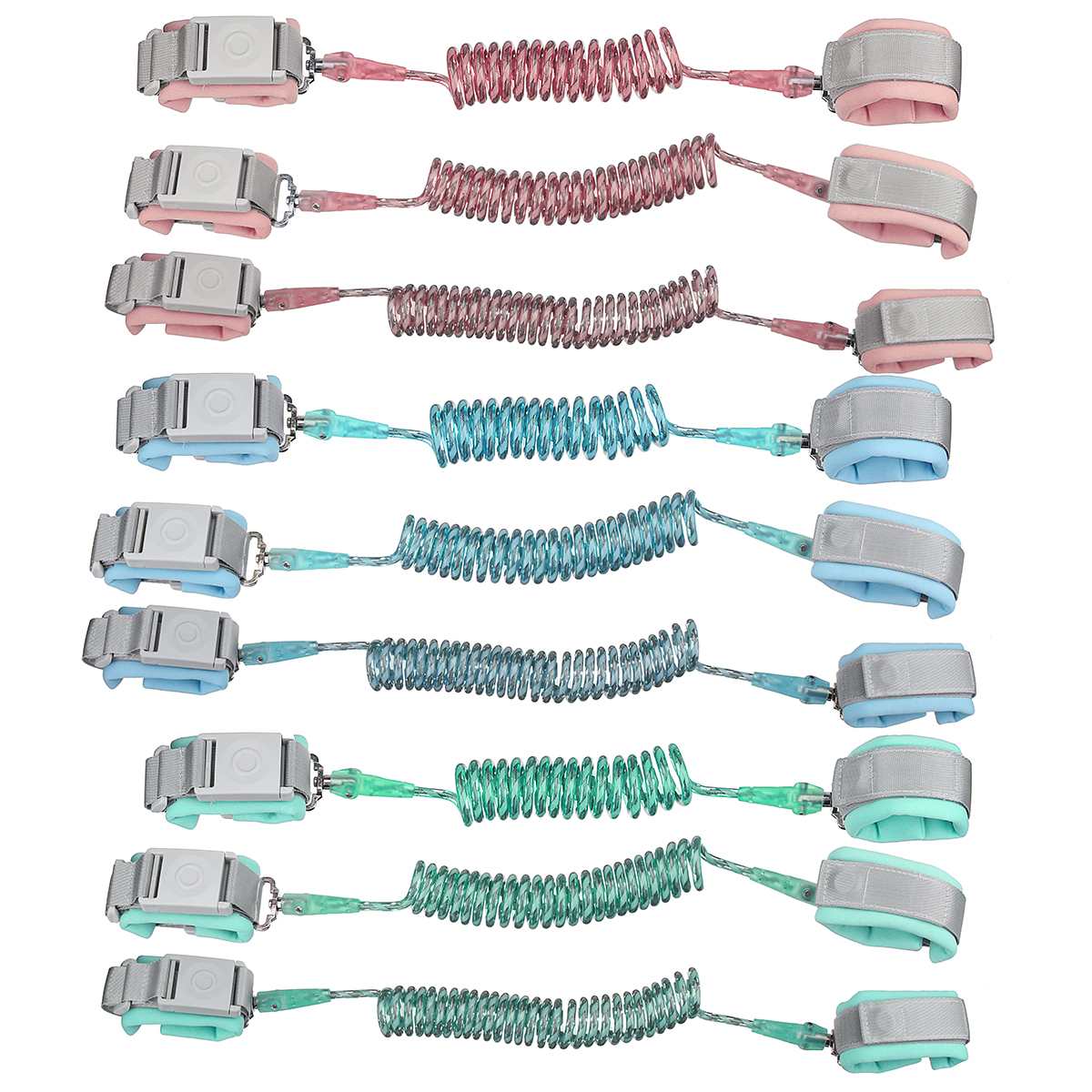 Anti Lost Wrist Link Add Key Lock Toddler Leash Baby Walker Safety Belt Wristband