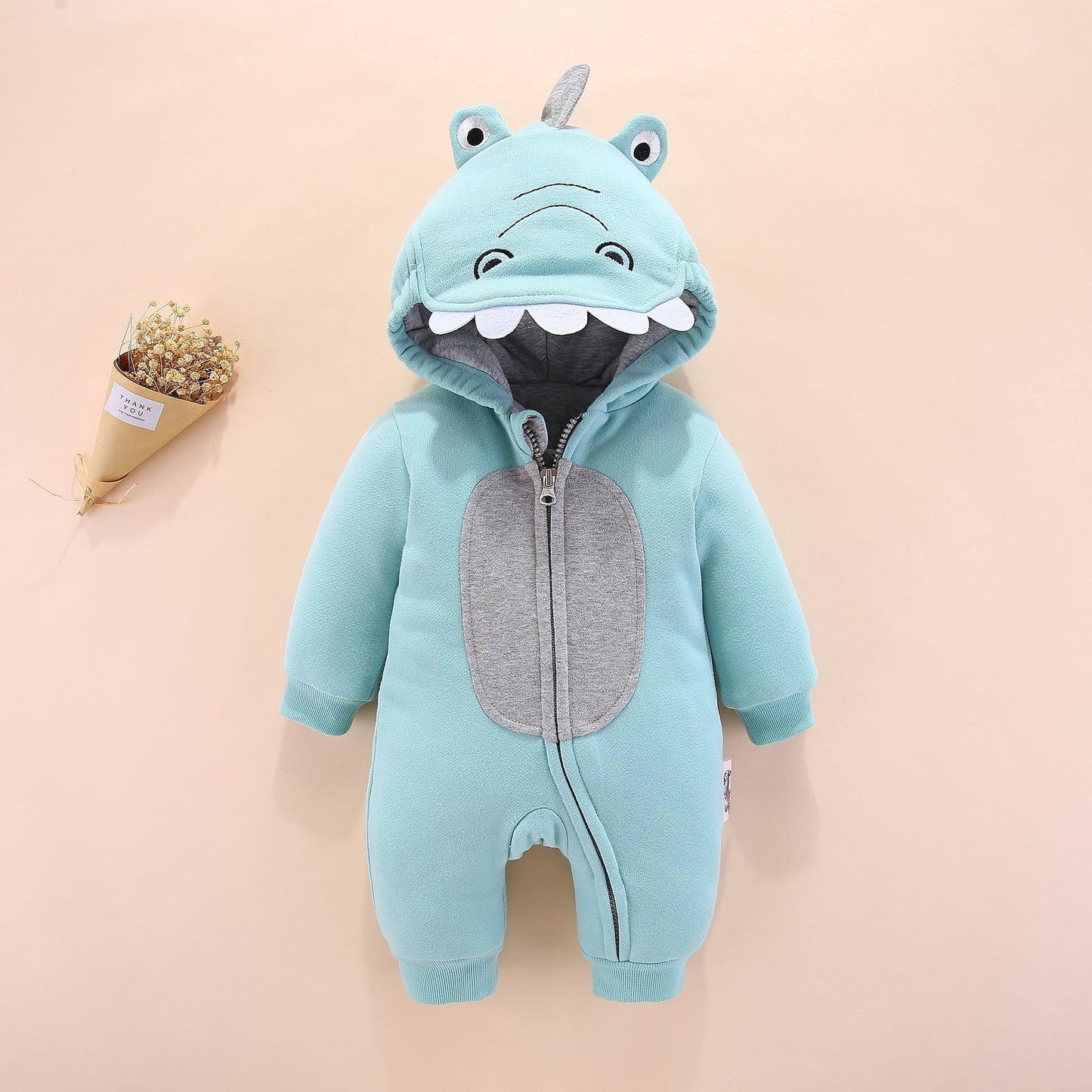 Baby clothes winter padded onesies