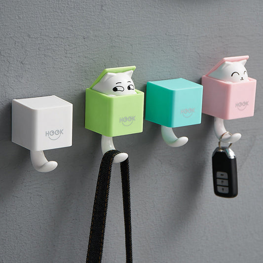 Cat Coat Wall Hooks Hanging