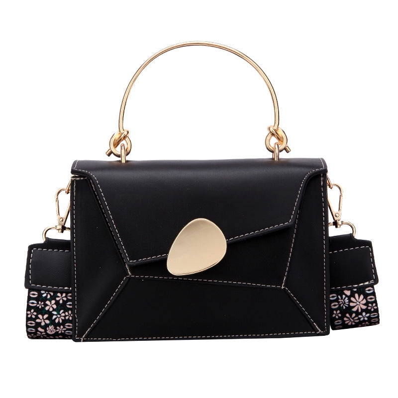 Women’s cross body bag PU leather, Trendy Small Purse,- Square Handbag, chain shoulder bag with removable strap