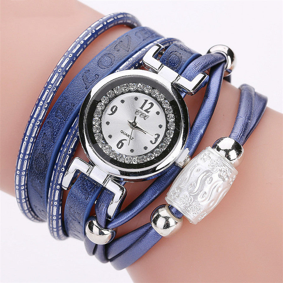 Ladies fashion bracelet watch