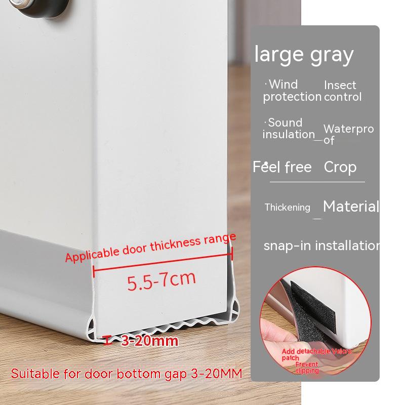 Door Crack Door Bottom Sealing Strip Window Windproof