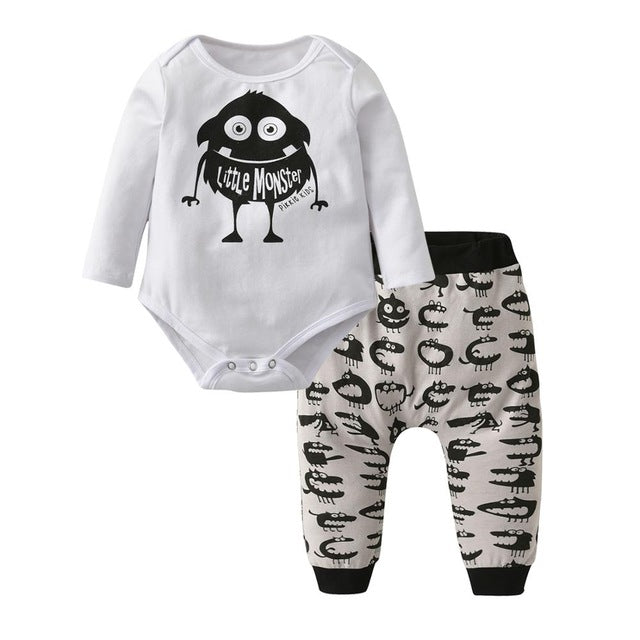 Long sleeve boy clothes suit