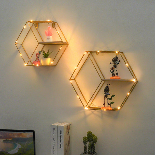 Modern Living Room Wall Decoration Shelf Wall Art