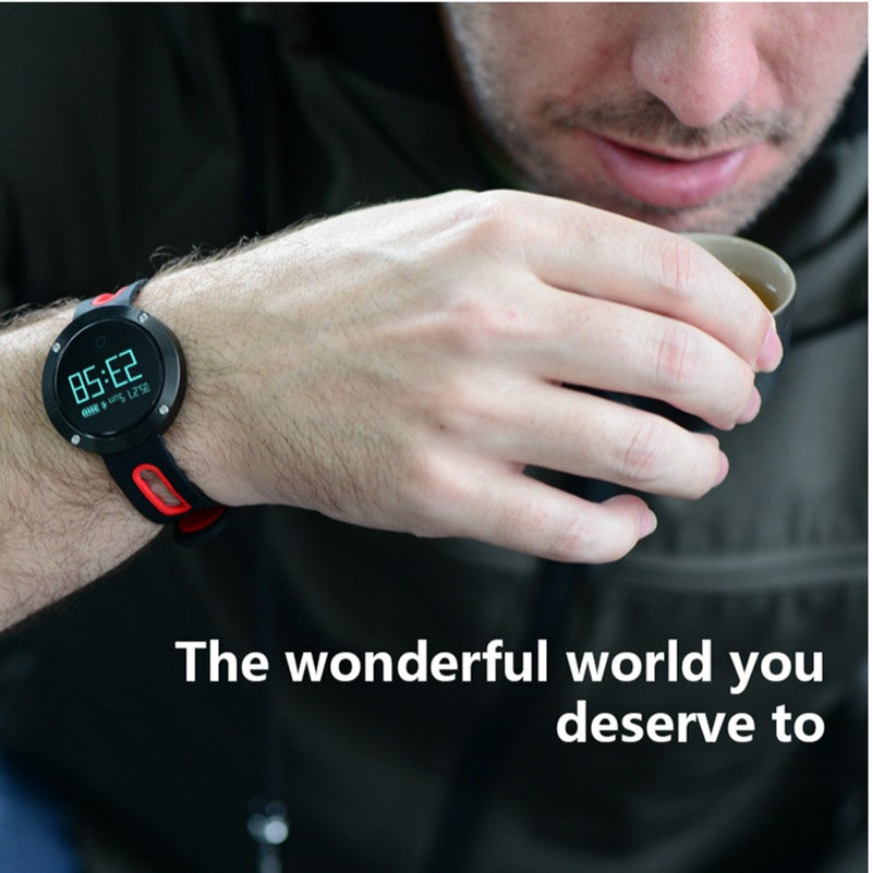 Bracelet fitness and hearing rate monitor Bluetooth tracker device