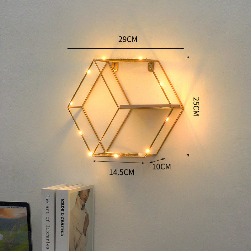 Modern Living Room Wall Decoration Shelf Wall Art