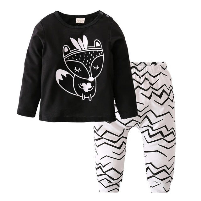 Long sleeve boy clothes suit
