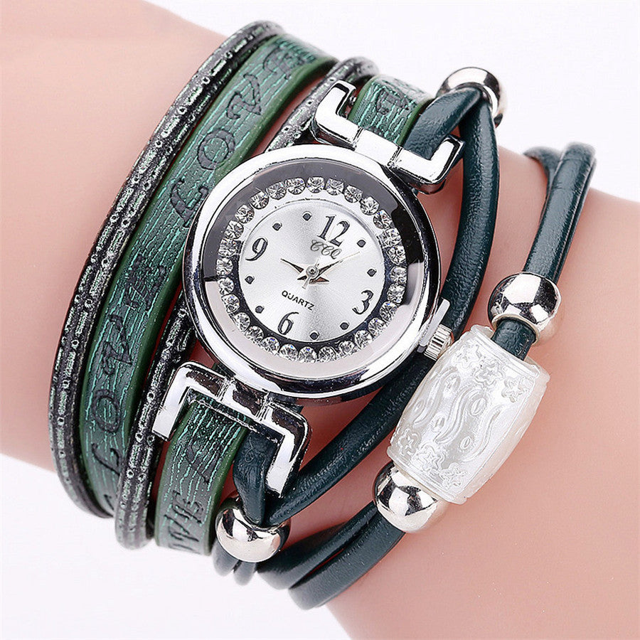 Ladies fashion bracelet watch