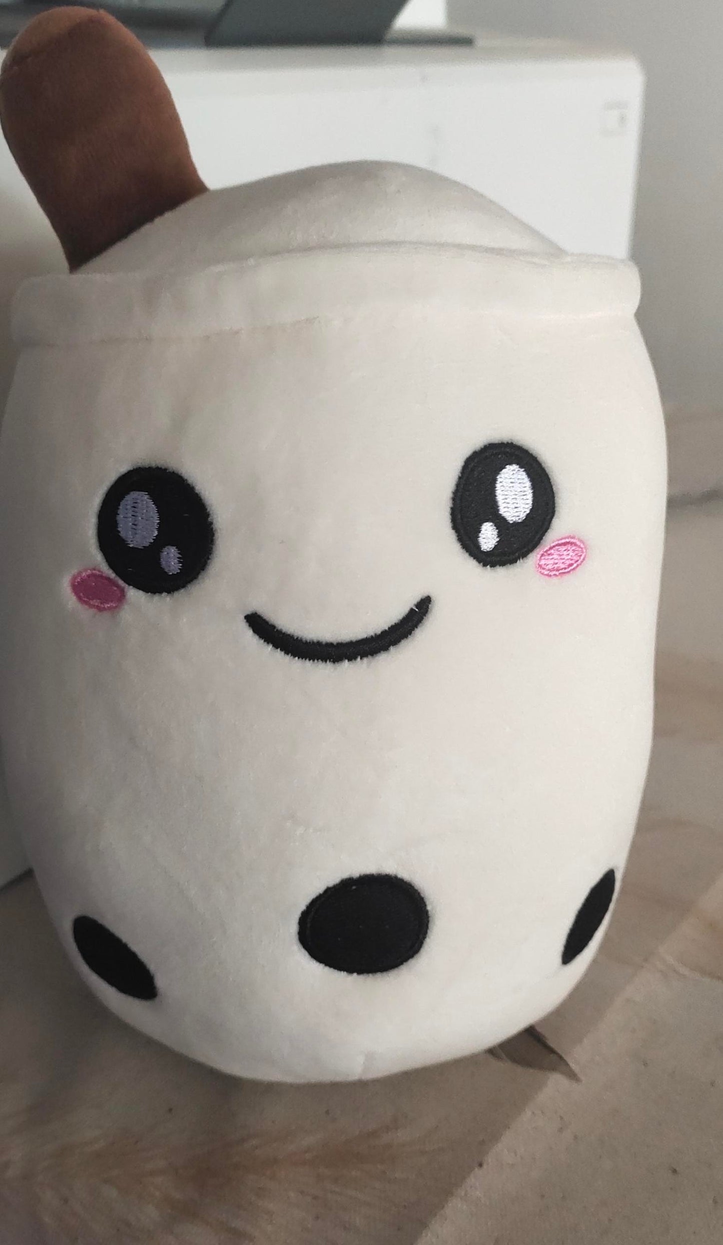 Cute Fruit Drink Plush Stuffed Boba Tea Cup Toy Bubble Tea Pillow Cushion Kids