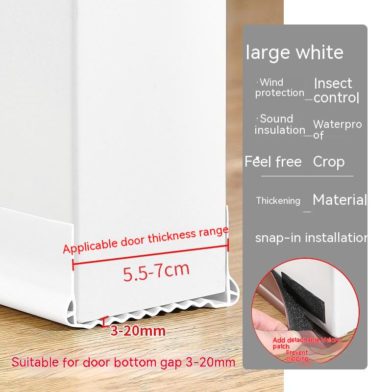 Door Crack Door Bottom Sealing Strip Window Windproof