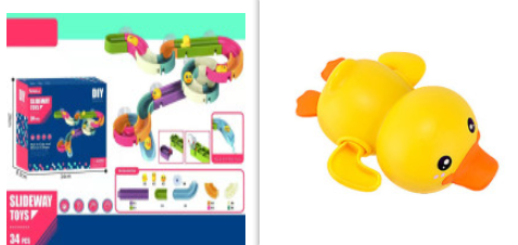 Baby Bath Toy Ducks Electric Rainbow Shower With Lighting
