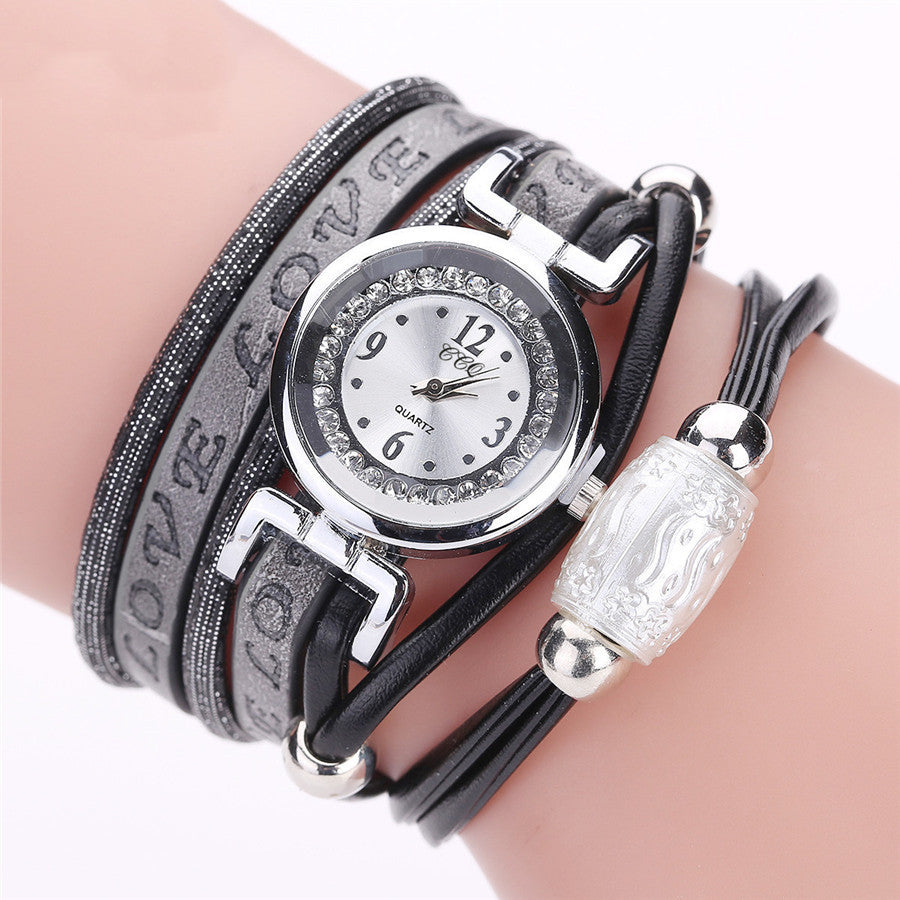 Ladies fashion bracelet watch