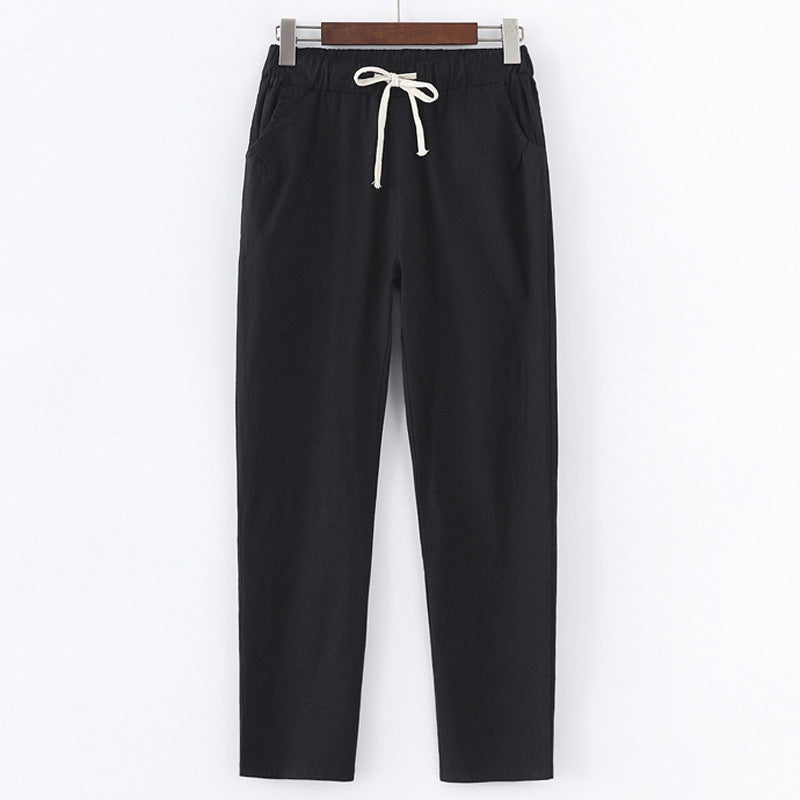 Women's cropped pants women harem pants