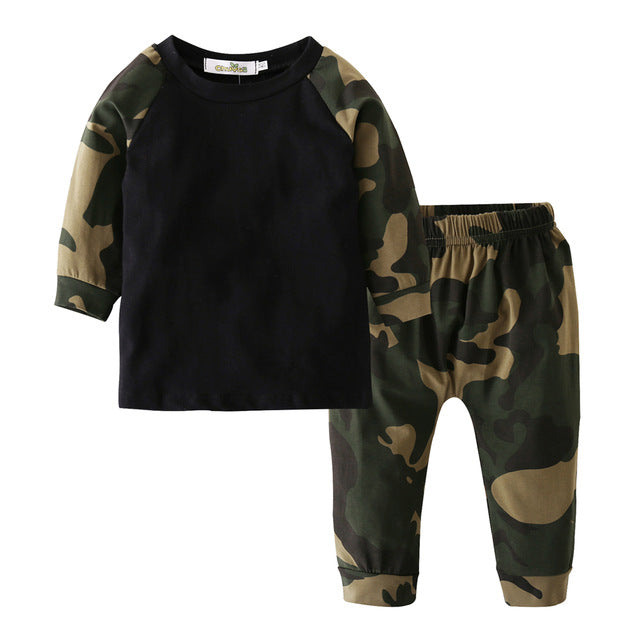 Long sleeve boy clothes suit