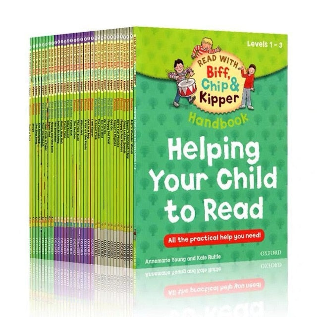 Oxford Reading Tree English Books Level 1-9 Picture Bed Story Sleeping Helping Learning For Kids Moms