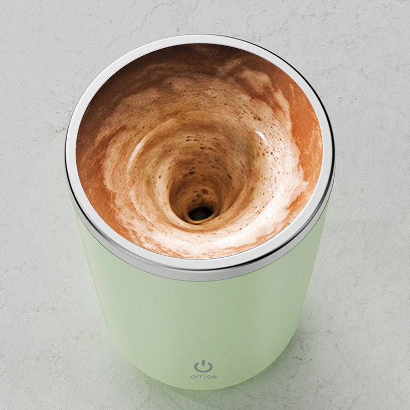 350ml Automatic Self Stirring Magnetic Mug Coffee Electric Stainless Steel