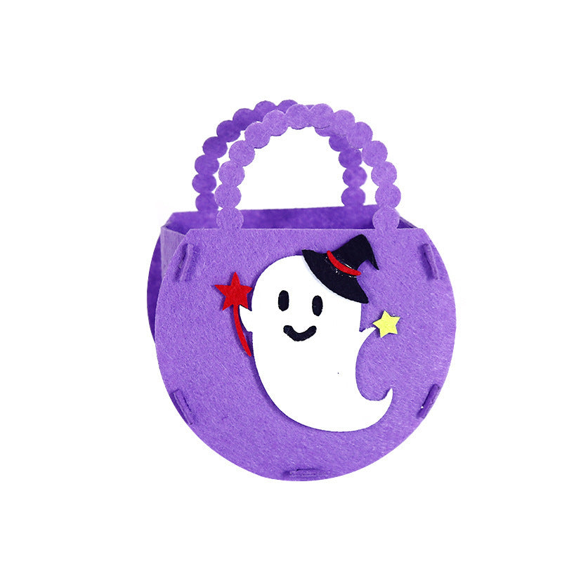 Halloween Pumpkin Trick Or Treat Candy DIY Handmade Gift Bag