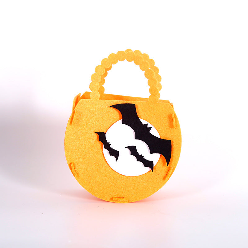 Halloween Pumpkin Trick Or Treat Candy DIY Handmade Gift Bag