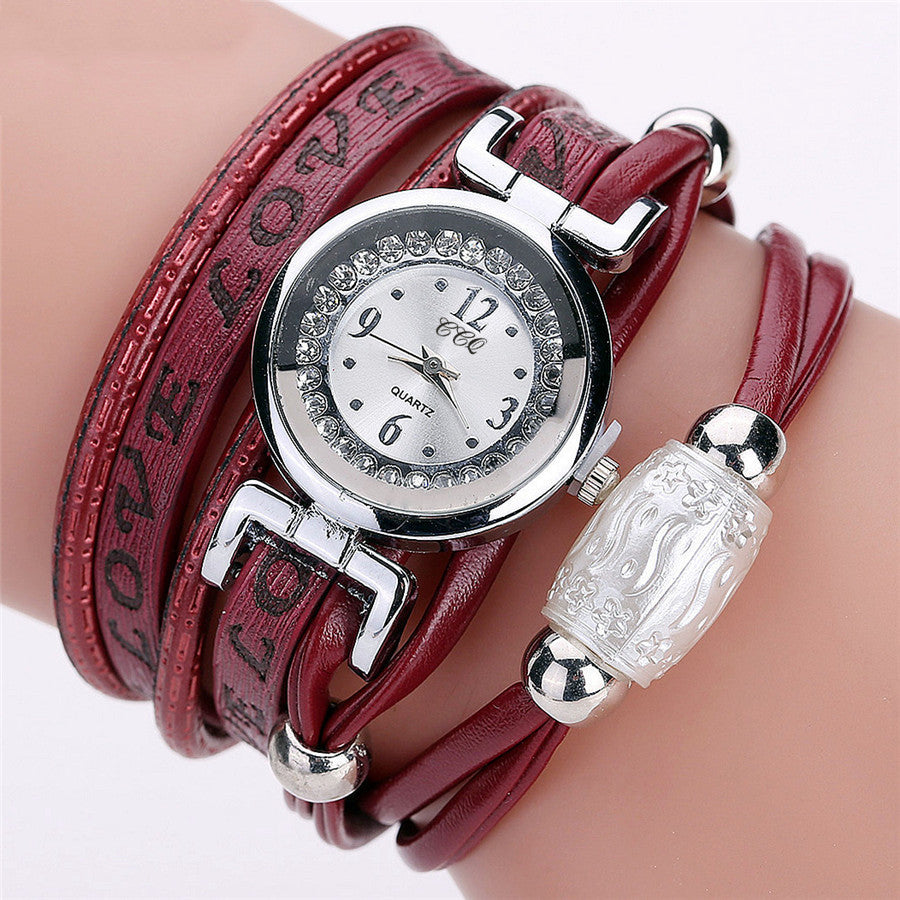 Ladies fashion bracelet watch