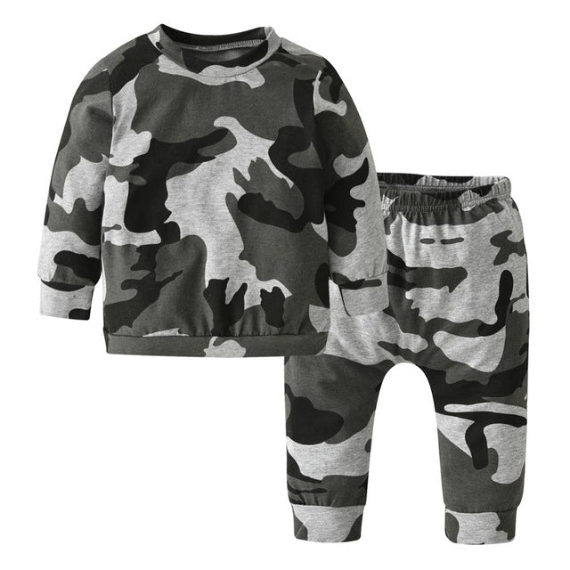 Long sleeve boy clothes suit