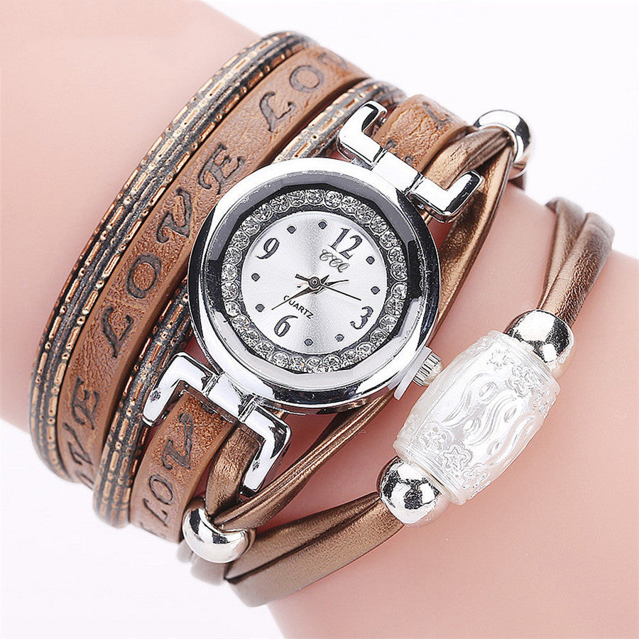 Ladies fashion bracelet watch