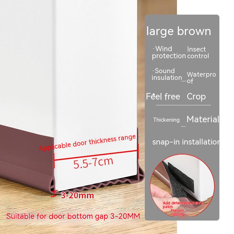 Door Crack Door Bottom Sealing Strip Window Windproof