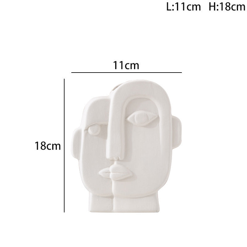 Modison Geometry Abstract Crafts Home Nordic Style Vase Decoration Ornament Garden Courtyard