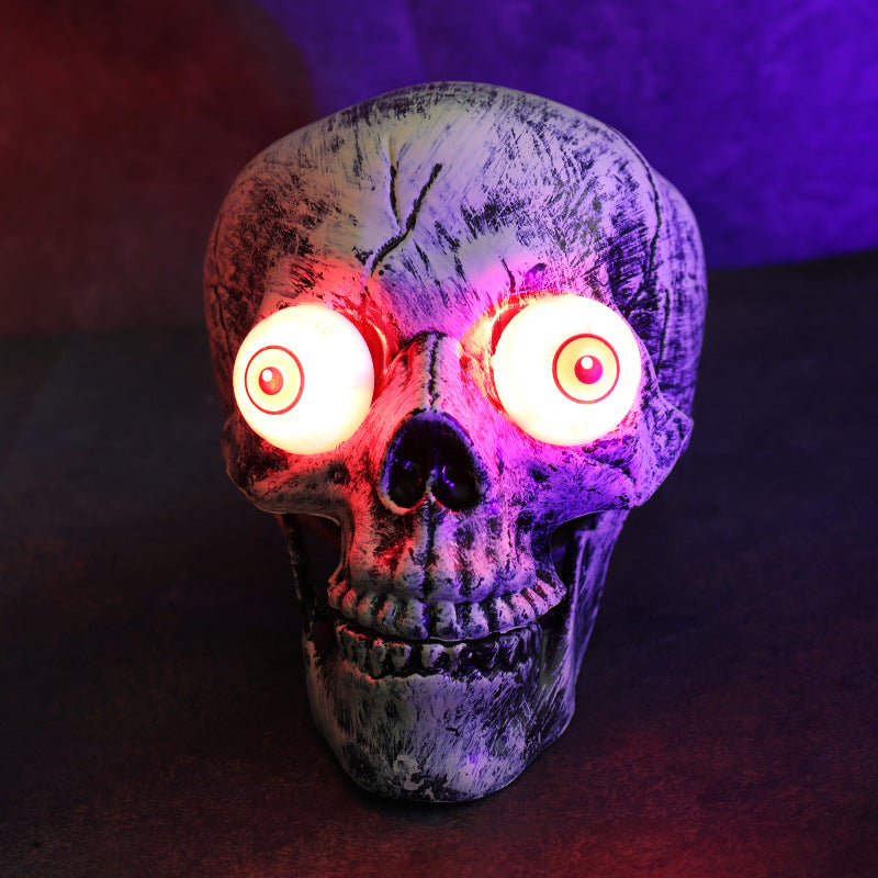Halloween Decorative Skeleton Hand Halloween Garden Props LED Ghost