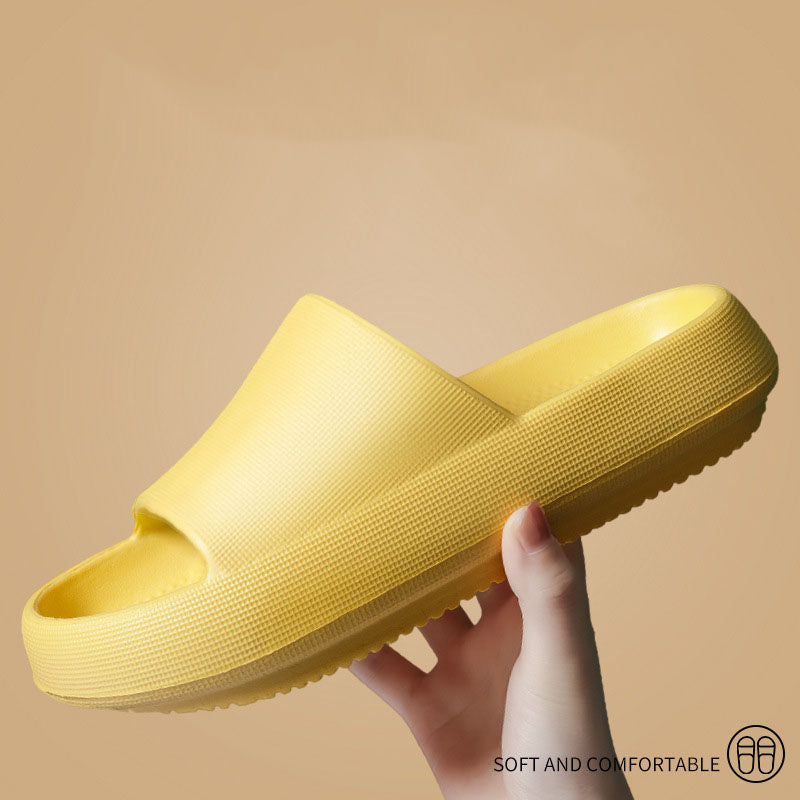 Summer Thick Bottom Stepping On Shit Slippers Soft Home Indoor Bathroom Slippers Men Home Women&EVA Sandals And Slippers Couple Men