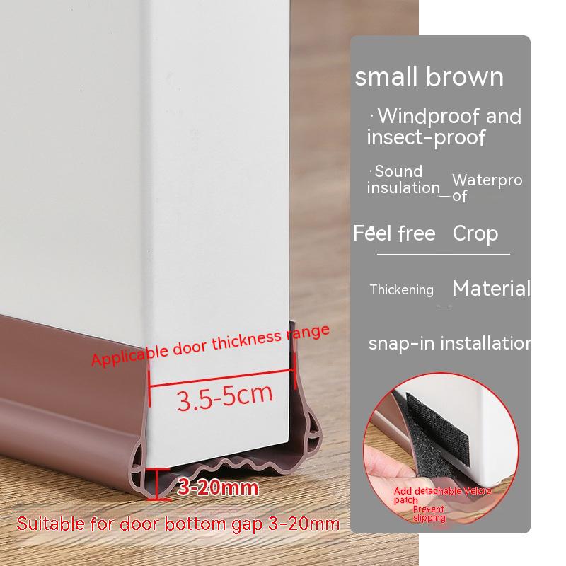 Door Crack Door Bottom Sealing Strip Window Windproof