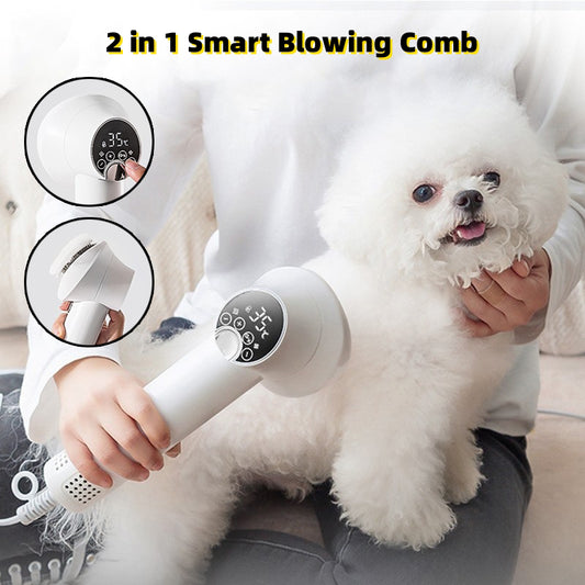Smart Pet Hair Dryer Dog Grooming Hairdressing Blow & Comb