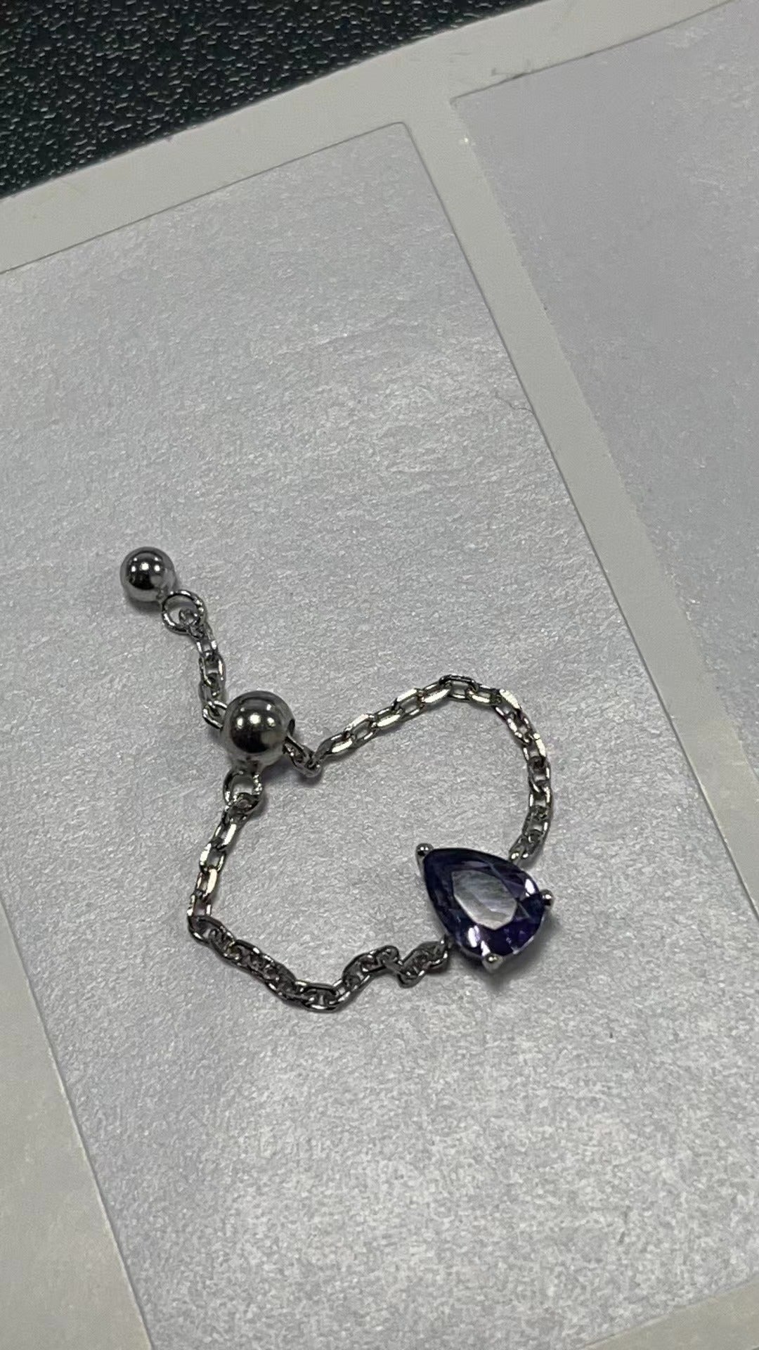Creative Design  Finger Chain Adjustable Ring Chain