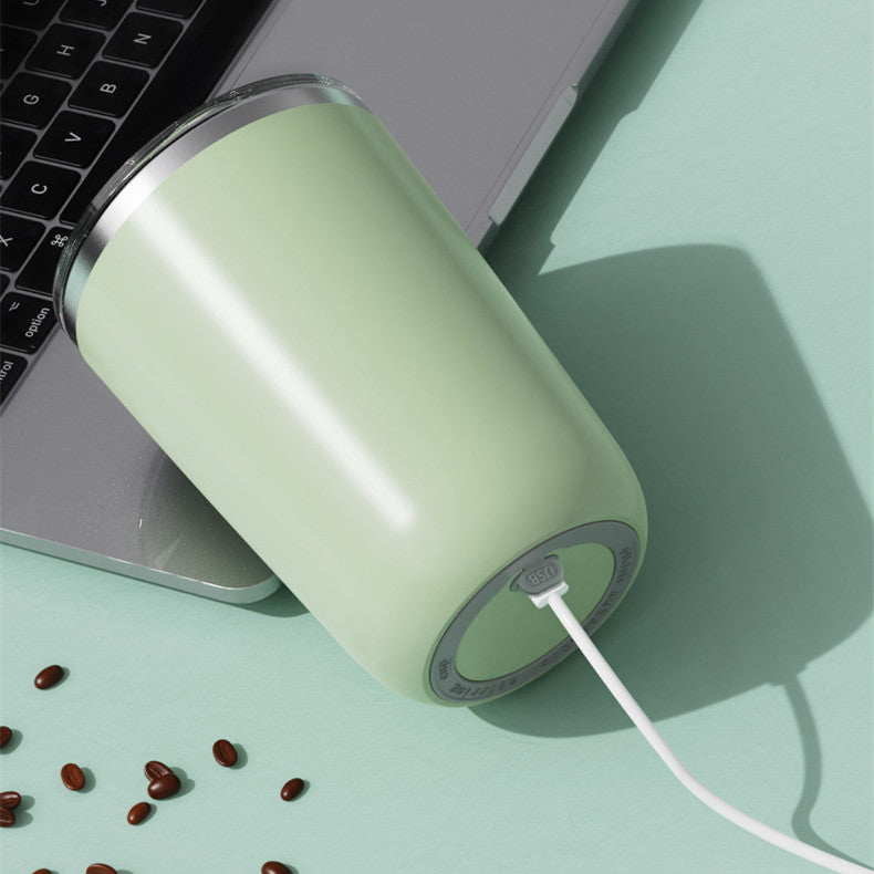 350ml Automatic Self Stirring Magnetic Mug Coffee Electric Stainless Steel