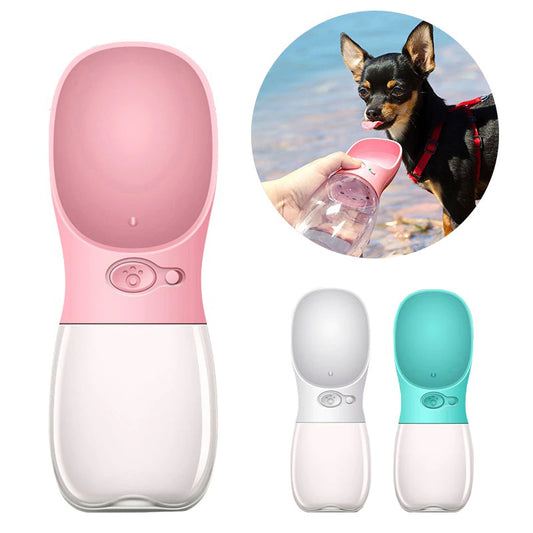 Portable Pet Dog Water Bottle For Small Large Travel Cat Drinking Bowl Dispenser Feeder