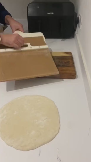 Sliding Pizza Peel Shovel Board video 2