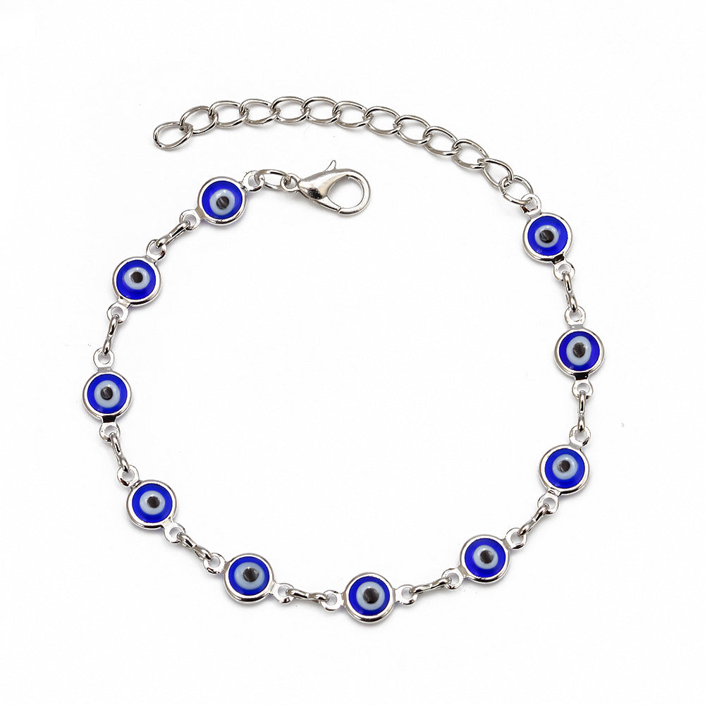 Bracelet Female European And American Evil Eye Bracelet Simple Student Blue Eye Jewelry